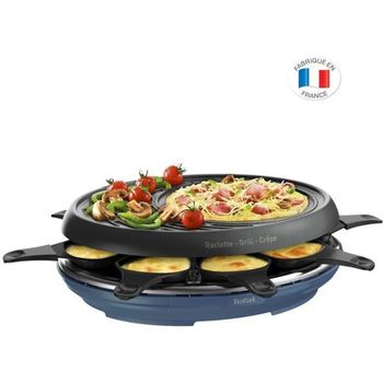 Crepiere Electrique Tefal Py559401 Crep'party Colormania Crepier, 6 Mini  Crepes, Fonc à Prix Carrefour