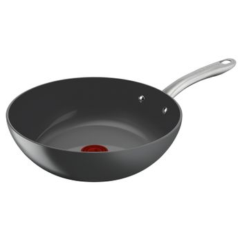 Tefal XL Force C3851932 cacerola Sartén para wok/sofrito Alrededor