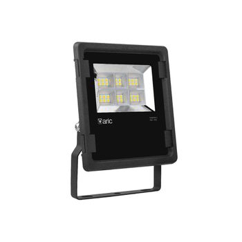 Twister 3 Led 70w 3000k Negro Foco De Exterior - Aric