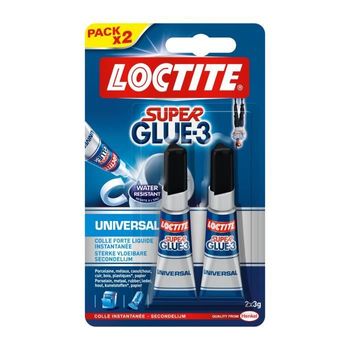 Super Pegamento Universal 2 X 3 Gr - Super Glue 3