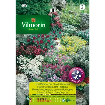 Vilmorin Semillas De Flores Vivaces Enanas Rocalla S-2, 2 Gr