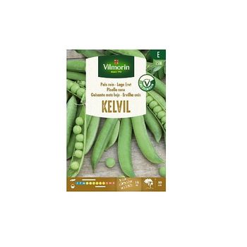 Vilmorin Semillas De Guisante Mata Baja Kelvil, 150 Gr