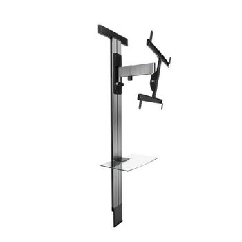 Erard Columna + Soporte De Pared Con Desplazamiento Para Pantalla De 40" A 85" - 048460