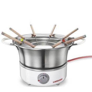 Livoo Olla de fondue eléctrica para 8 personas negro 1,8 L 1000 W