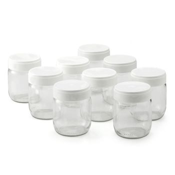 Lagrange Set De 9 Tarros De Cristal Para Yogur - 430301