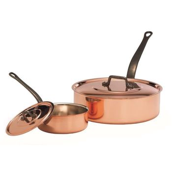 Baumalu Sauteuse + Tapa Cobre - 22 Cm