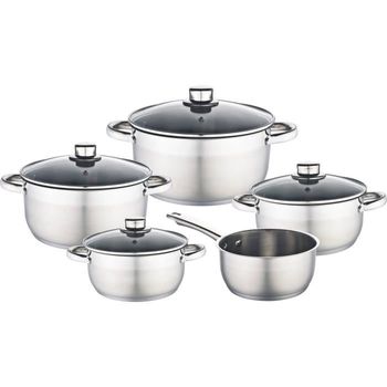 Bateria De Cocina Jata Mod Bc10 10 Piezas Acero con Ofertas en Carrefour