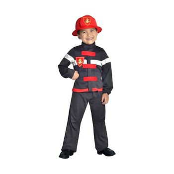 Disfraz Bombero Casco, Bandoleras Y Pantalones Boxer Talla M-l (206275) con  Ofertas en Carrefour