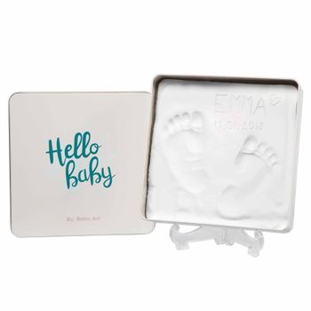 Molde De Huella De Bebé Magic Box Essentials Cuadrado Baby Art