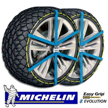 Evolution 18 - Juego De 2 Cadenas De Nieve Michelin Easy Grip Homologación Uni 11313:2010.