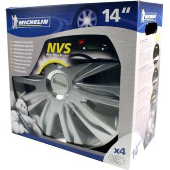 Michelin Embellecedores 4 Ruedas 14 Chromed Nvs42