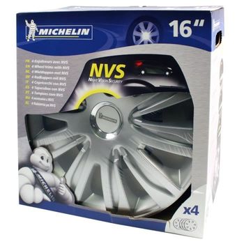 Michelin Embellecedores 4 Ruedas 16 Chromed Nvs42