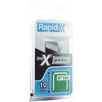 Grapas Rapid N ° 140/10 En Alambre Plano Inoxidable