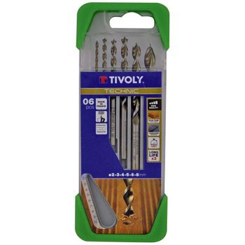 Estuche Para Madera Alto Rediemiento 5 Piezas Tivoly