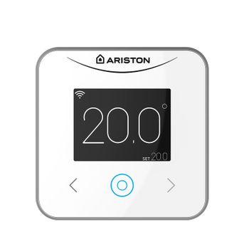 Termostato Inteligente Wifi, Ariston, Cube S Net Blanco, Conexión Por Cable