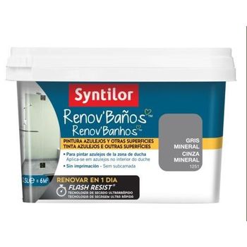 Pintura Renov Baños 0,5l Gris Mineral 00291926