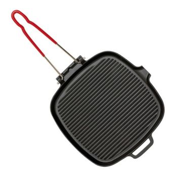 Sartén Parrilla De Hierro Fundido 24x23 Cm Vidaxl con Ofertas en Carrefour