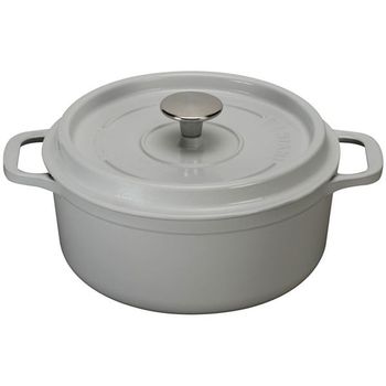 Invicta Cacerola Redonda De Aluminio Fundido 32cm Gris - Puv402322