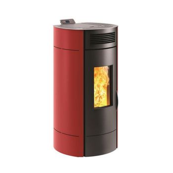 Invicta Estufa De Pellets De Madera Roja De 9,5 Kw - P941977