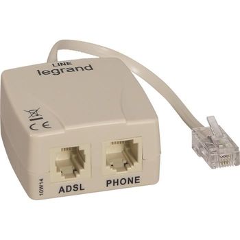 Filtro Adsl Legrand Para Conector Rj 45