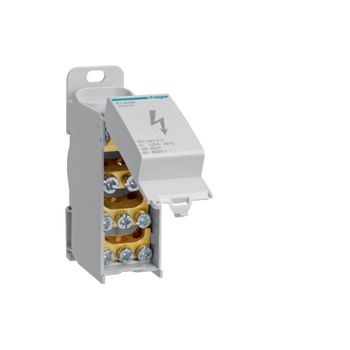 Bloque Repartidor Unipolar Hager Kj02dn 125a 1000v