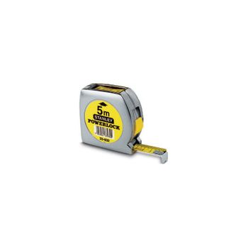 Flexometro Powerlock Lectura Directa 5m X 19mm Stanley