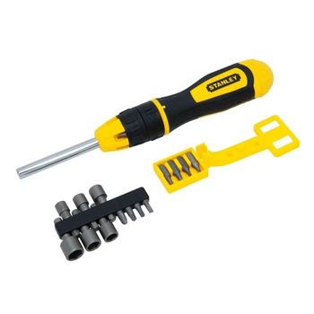 Stanley Sthht0-62574 Destornillador Con Trinquete + 20 Bits