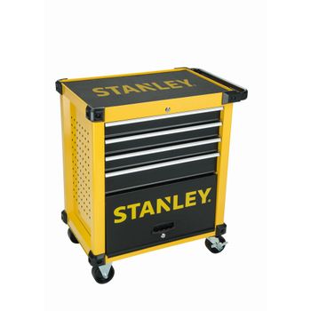 Stanley Transmodule. Carro Metálico Para Taller 4 Cajones + 9 Módulos