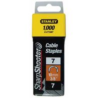 Grapa Cable Tipo 7 - 10mm - 1000 U. Stanley