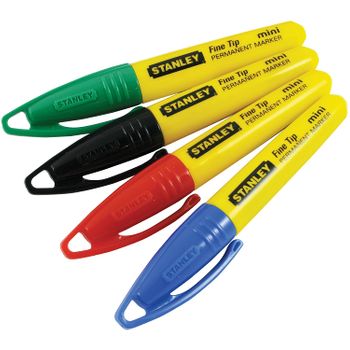 Marcador Mini Punta Multicolor Blister Stanley