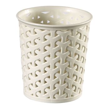 Curver My Style - Vaso Organizador Redondo Multiusos Tamaño S. Blanco