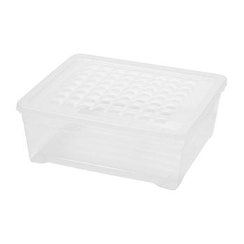 Caja Textil 10 L Transparente Cristal