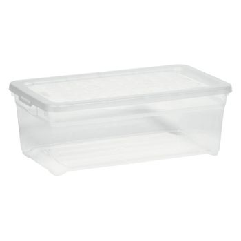 Caja Textil 45 L.transparente Cristal