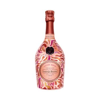 Laurent-perrier Cuvée Rose Jaula Metal Pétalos   Champagne 75 Cl. 12.0º