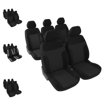 Juego Completo De Fundas Para Asientos De Coche, Protector De Asiento  Delantero Y Trasero, Accesorios Universales Para Interior De Automóviles De  171,77 €