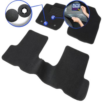 Alfombrillas Para Coche - A Medida Para Dacia Duster (04/2010 Hasta 10/2013) - 3 Uds. - Modelo Star