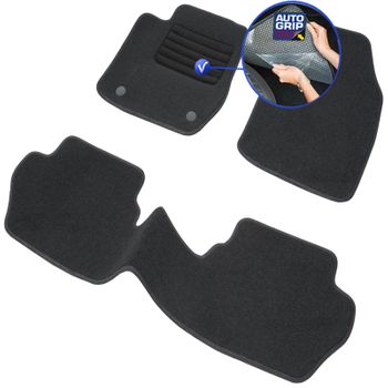 Alfombrillas Para Coche - A Medida Para Ford Fiesta (09/2012 Hasta 10/2017) - 3 Uds. - Modelo Star