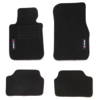 Alfombrillas De Coche - A Medida Para Bmw Serie 1 F20 (desde 09/2011 Hasta 2018) - 4 Uds. - Antideslizante - Gama Inspiration