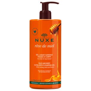 Nuxe Rêve De Miel Gel Limpiador Dermatológico Rostro Y Cuerpo 750ml