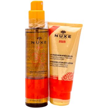 Nuxe Sun Aceite Bronceador 150 Ml + Leche After Sun 100 Ml