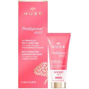 Nuxe Prodigieuse® Boost Crema 40 Ml + Bálsamo Renovador Noche 15 Ml