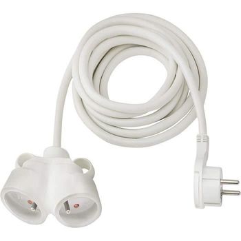 Alargador Regleta Con Enchufes Cable De Prolongación De 4 Tomas + 2xusb Con  Interruptores, 250vac/10a, 2,1a 5v, 1,5m, Blanco con Ofertas en Carrefour