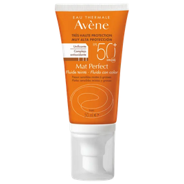 Avène Fluido Mate Perfecto Con Color Spf50 50 Ml