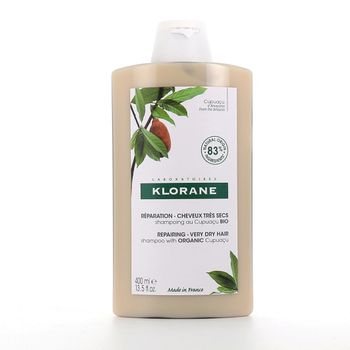 Klorane Champú Con Manteca De Cupuaçu Orgánica 400 Ml