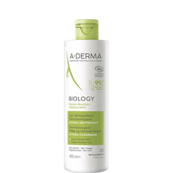 A-derma Biology Leche Desmaquillante Dermatológica 400 Ml