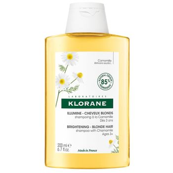 Klorane Champú A La Camomila Reflejos Dorados 400 Ml