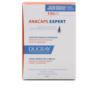 Anacaps Expert Complemento Caída Reaccional 90 Cápsulas