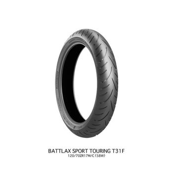 Neumático Bridgestone Battlax T31 Front G Versys 120/70 Zr 17 M / C (58w) Tl