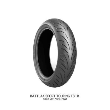 Neumático Bridgestone Battlax T31 Trasero G Versys 180/55 Zr 17 M / C (73w) Tl