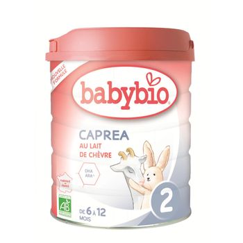 Leche De Cabra Bio Caprea 2 (desde 6 Meses) Babybio 800 Gr